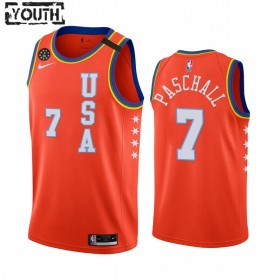 Dres NBA Golden State Warriors Eric Paschall 7 Nike 2020 Rising Star Swingman - Dječji